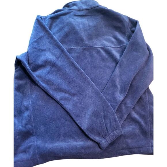 NWT Columbia Steens Mountain Half Zip Men's 2X Navy Blue Fleece Cozy - Picture 3 of 6